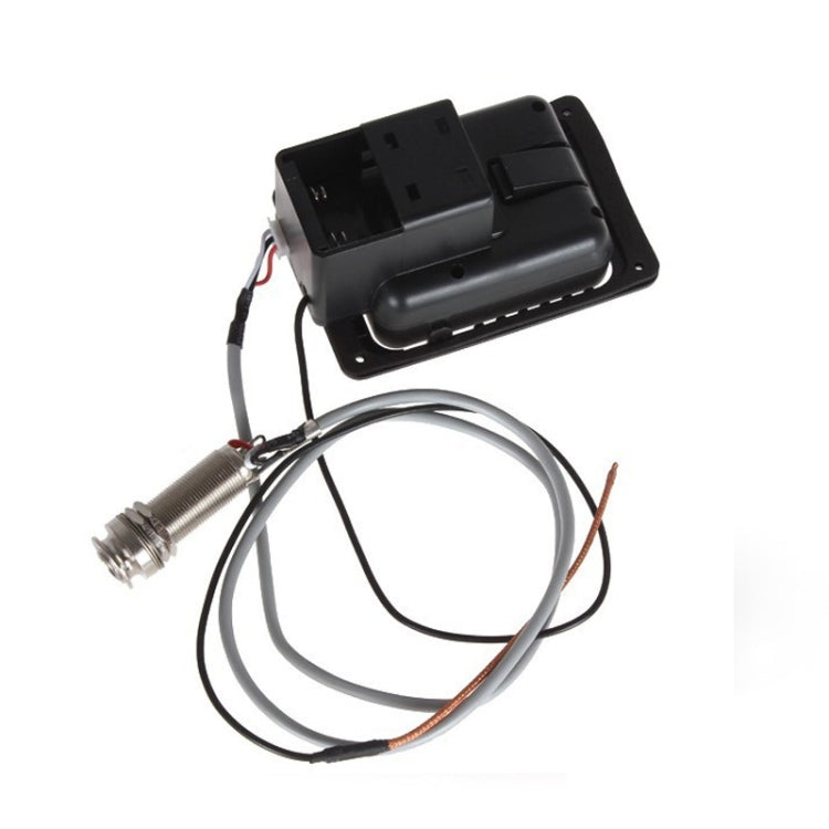JOYO JE-307 Guitar Pickup 5-Band Equalizer Folk Guitar EQ Acoustic guitarra Pickup Preamp Electric Digital Tuner (Black) - free shipping - PMC Jewellery - Order now!