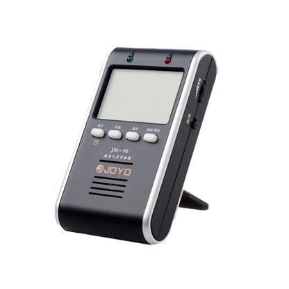 JOYO JM-90 Mini Portable Rechargeable Clip-on LED Indicator Electronic Digital Metronome Tone Generator Tuner for Guitar Violin Ukulele(Black) - free shipping - PMC Jewellery - Order now!