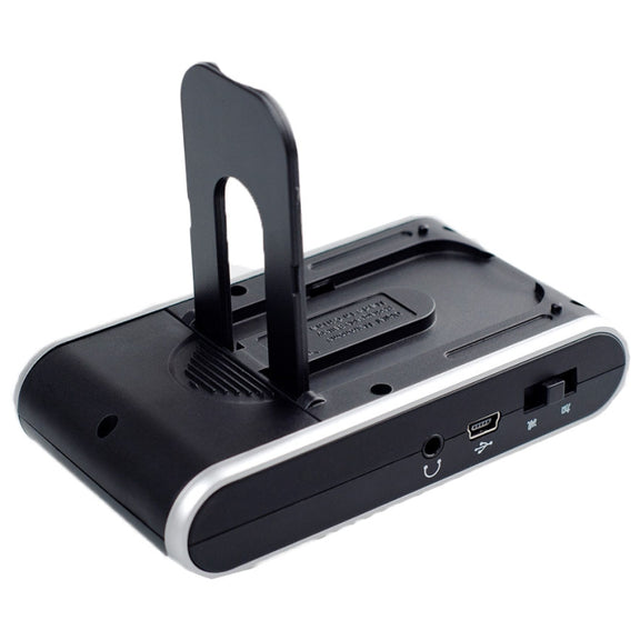 JOYO JM-90 Mini Portable Rechargeable Clip-on LED Indicator Electronic Digital Metronome Tone Generator Tuner for Guitar Violin Ukulele(Black)