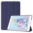 Custer Texture Horizontal Flip Smart PU Leather Case for iPad Mini 4 / Mini 5, with Sleep / Wake-up Function & Three-folding Holder (Blue) - iPad Mini 4 & 3 & 2 & 1 Cases by PMC TechLife | Online Shopping South Africa | PMC TechLife | Buy Now Pay Later Mobicred
