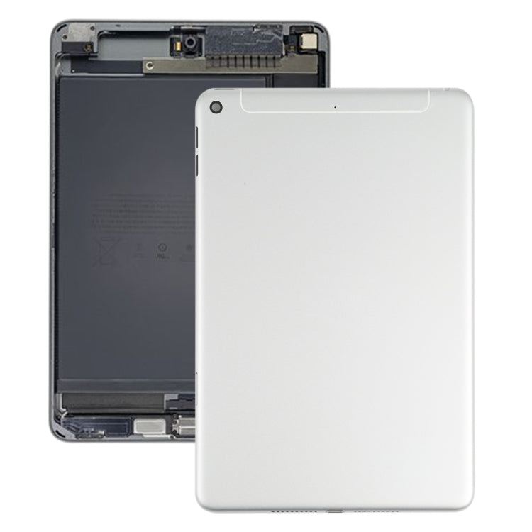 Battery Back Housing Cover for iPad Mini 5 / Mini (2019) A2124 A2125 A2126 (4G Version)(Silver) - iPad mini Parts by PMC TechLife | Online Shopping South Africa | PMC TechLife