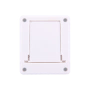 Universal Foldable Mini Phone Holder Stand, Size: 8.3 x 7.1 x 0.7 cm, For iPhone, Samsung, Huawei, Xiaomi, HTC and Other Smartphone, Tablets(White)