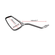 MB-MR011 Motorcycle Modified Universal ABS Skeleton Hand Rear View Mirror Set