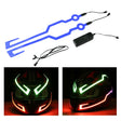 MB-MHL002 Motorcycle Modification Accessories Universal Pasteable Helmet Light Strip(Blue) - Ornamental Parts by PMC TechLife | Online Shopping South Africa | PMC TechLife | Buy Now Pay Later Mobicred