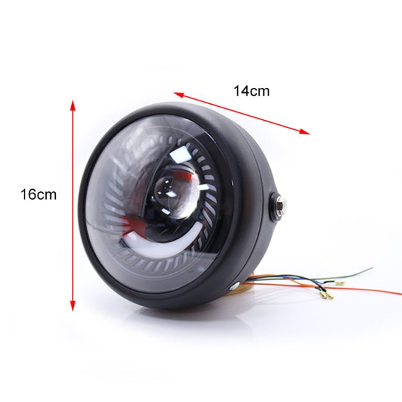 Motorcycle 5.75 inch Headlight Retro Lamp LED Light DC12V / 40W/ 6000K / 2800LM