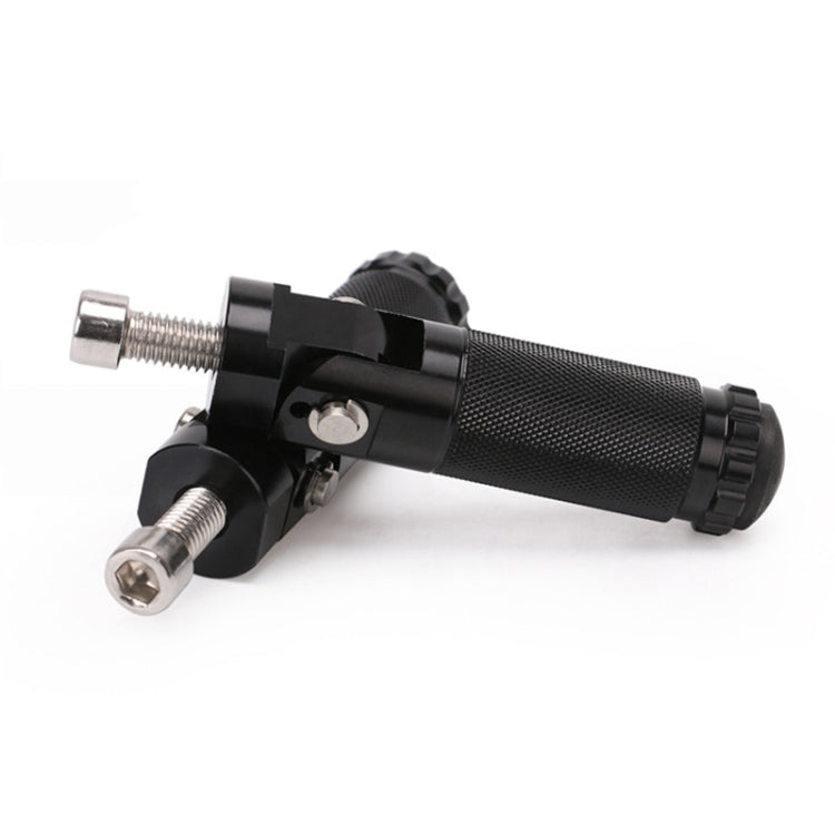 Speedpark 1 Pair Universal Folding Footrests Footpegs Foot Rests Pegs Rear Pedals Set 8mm Install Bolts (Black) - Others by Speedpark | Online Shopping South Africa | PMC Jewellery | Buy Now Pay Later Mobicred