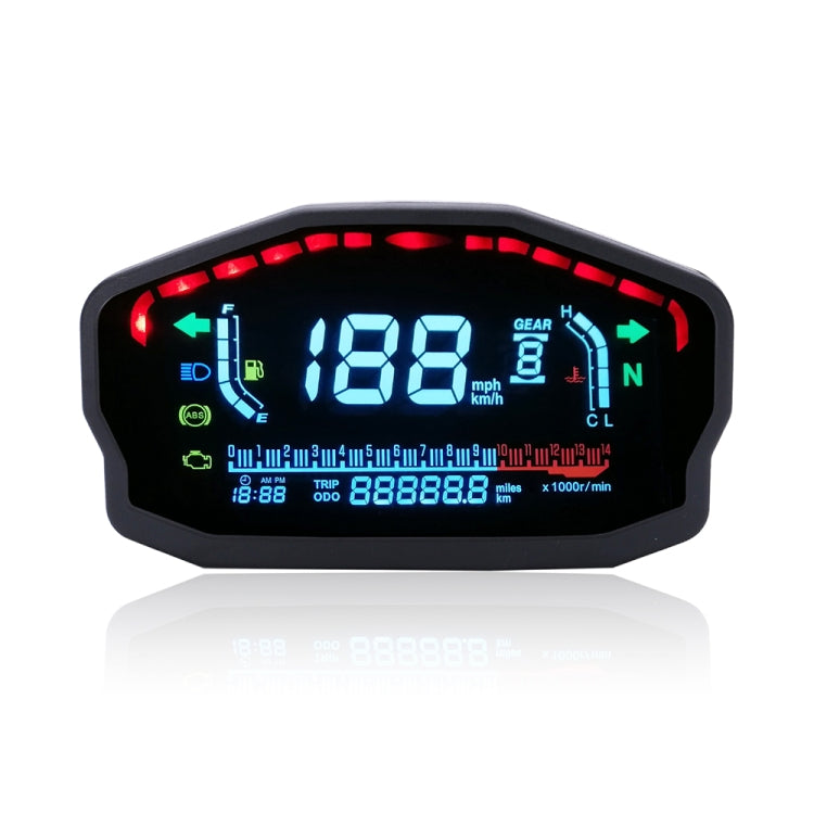 Speedpark Universal Motorcycle Modified LCD Speedometer Digital Backlight Odometer - free shipping - PMC Jewellery - Order now!
