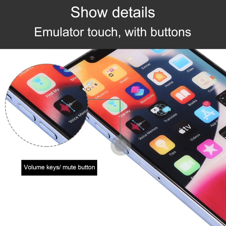 For iPhone 13 Pro Max Color Screen Non-Working Fake Dummy Display Model(Sierra Blue)