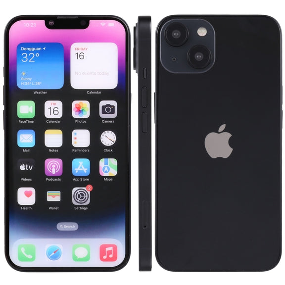 For iPhone 14 Color Screen Non-Working Fake Dummy Display Model(Midnight)