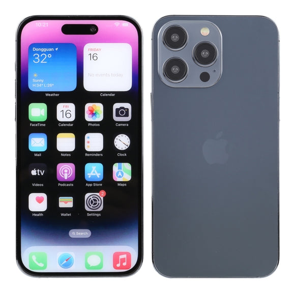 For iPhone 14 Pro Max Color Screen Non-Working Fake Dummy Display Model (Space Black)