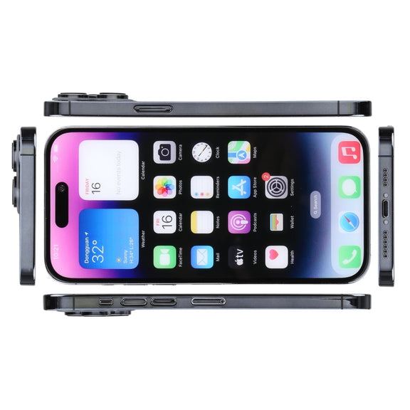 For iPhone 14 Pro Max Color Screen Non-Working Fake Dummy Display Model (Space Black)