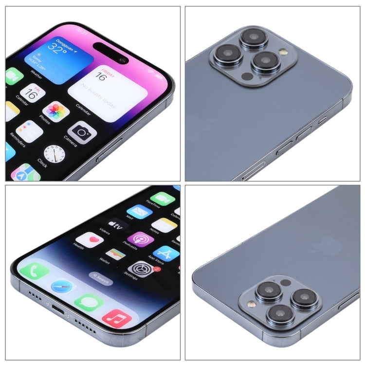 For iPhone 14 Pro Max Color Screen Non-Working Fake Dummy Display Model (Space Black) - free shipping - PMC TechLife - Order now!