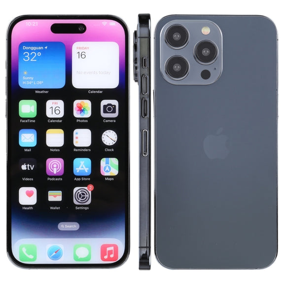 For iPhone 14 Pro Max Color Screen Non-Working Fake Dummy Display Model (Space Black)