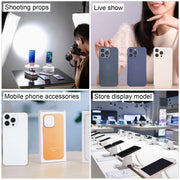 For iPhone 14 Pro Max Color Screen Non-Working Fake Dummy Display Model (Silver)