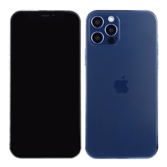 For iPhone 12 Pro Max Black Screen Non-Working Fake Dummy Display Model (Aqua Blue)