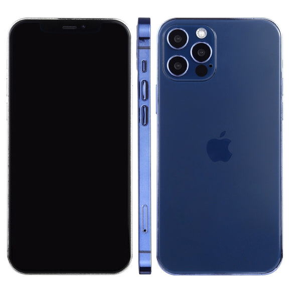For iPhone 12 Pro Max Black Screen Non-Working Fake Dummy Display Model (Aqua Blue)