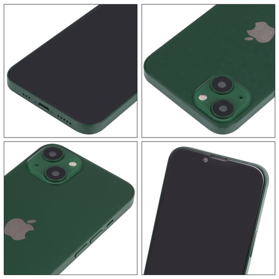 For iPhone 13 Black Screen Non-Working Fake Dummy Display Model (Dark Green)