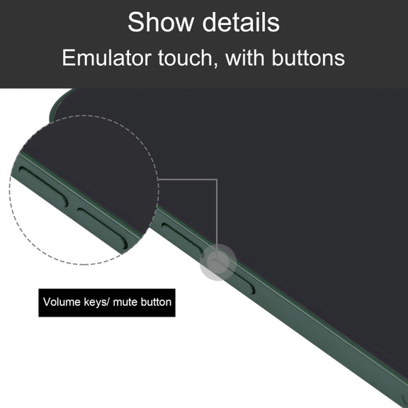 For iPhone 13 Black Screen Non-Working Fake Dummy Display Model (Dark Green)