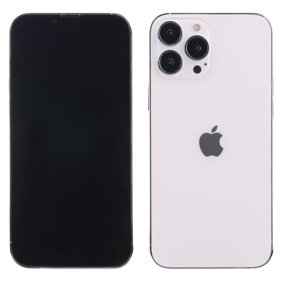 For iPhone 13 Pro Max Black Screen Non-Working Fake Dummy Display Model(Silver)
