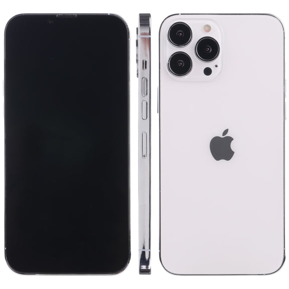 For iPhone 13 Pro Max Black Screen Non-Working Fake Dummy Display Model(Silver)