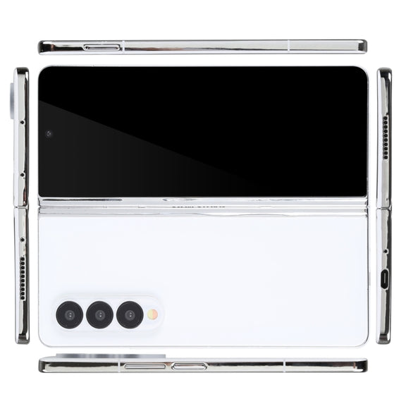 For Samsung Galaxy Z Fold4 Black Screen Non-Working Fake Dummy Display Model(White)