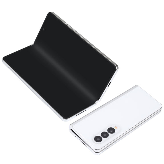 For Samsung Galaxy Z Fold4 Black Screen Non-Working Fake Dummy Display Model(White)