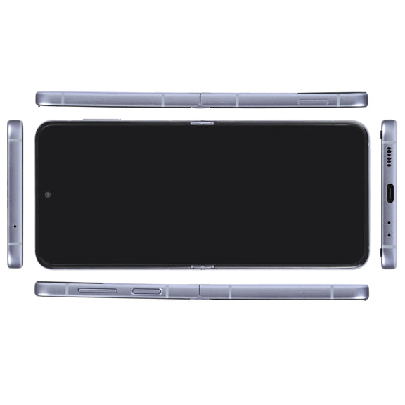 For Samsung Galaxy Z Flip4 Black Screen Non-Working Fake Dummy Display Model (Purple)