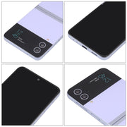 For Samsung Galaxy Z Flip4 Black Screen Non-Working Fake Dummy Display Model (Purple)