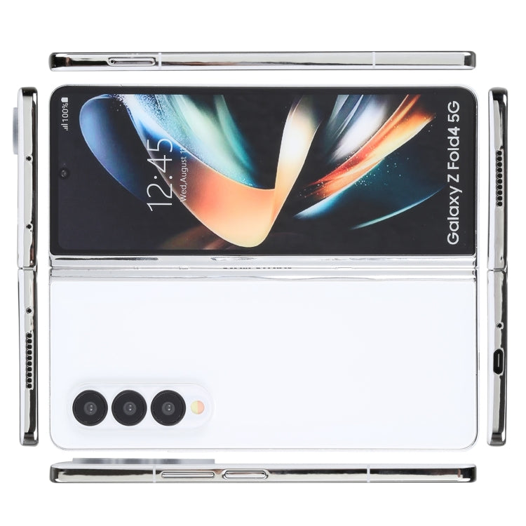 For Samsung Galaxy Z Fold4 Color Screen Non-Working Fake Dummy Display Model (White)