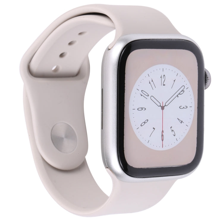 For Apple Watch Series 8 41mm Color Screen Non-Working Fake Dummy Display Model(Starlight)