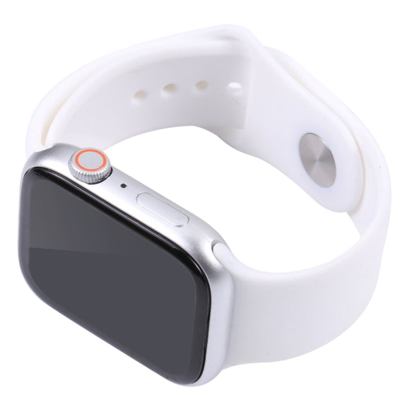 For Apple Watch Series 8 45mm Black Screen Non-Working Fake Dummy Display Model(White)