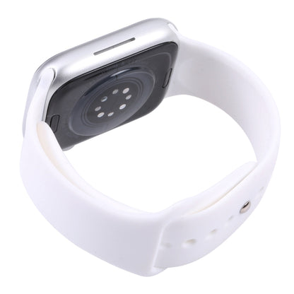 For Apple Watch Series 8 45mm Black Screen Non-Working Fake Dummy Display Model(White) - free shipping - PMC Jewellery - Order now!
