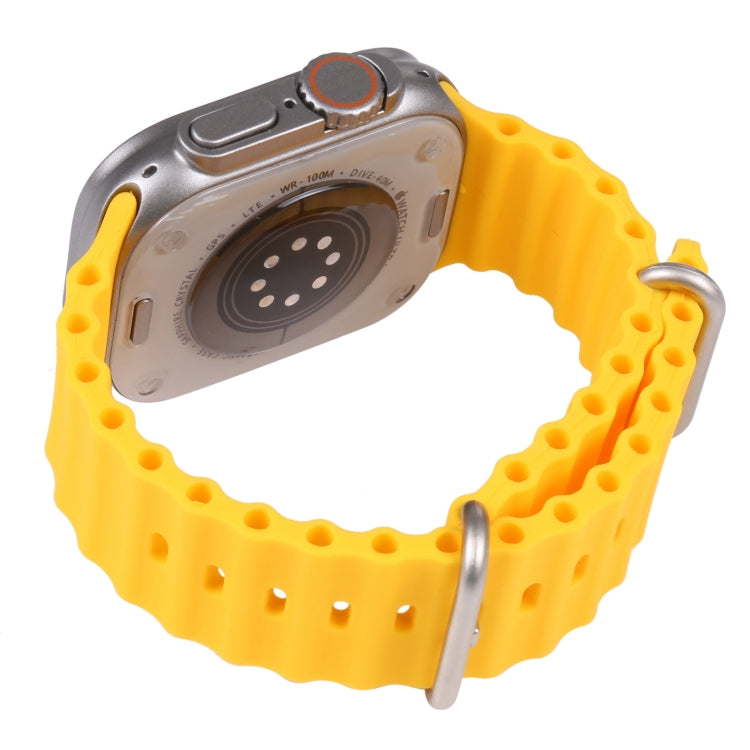 For Apple Watch Ultra 49mm Color Screen Non-Working Fake Dummy Display Model (Yellow)