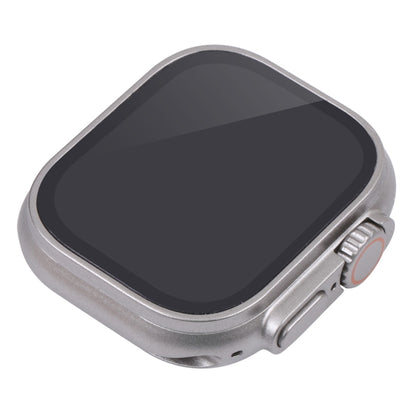 For Apple Watch Ultra 49mm Black Screen Non-Working Fake Dummy Display Model, For Photographing Watch-strap, No Watchband (Silver) - free shipping - PMC Jewellery - Order now!