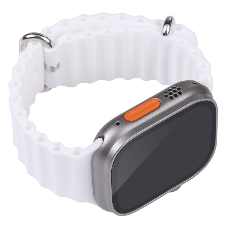 For Apple Watch Ultra 49mm Black Screen Non-Working Fake Dummy Display Model (White) - free shipping - PMC TechLife - Order now!