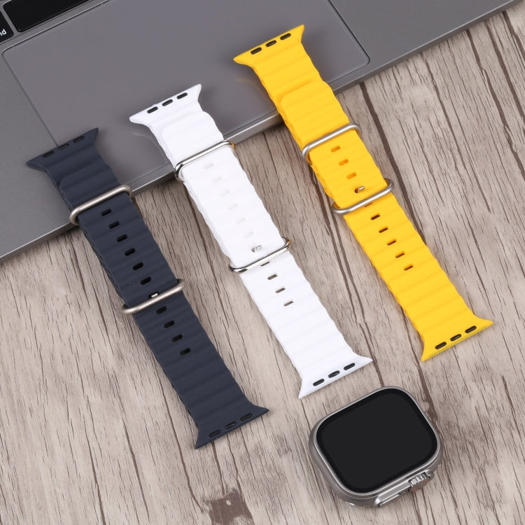 For Apple Watch Ultra 49mm Black Screen Non-Working Fake Dummy Display Model (White)