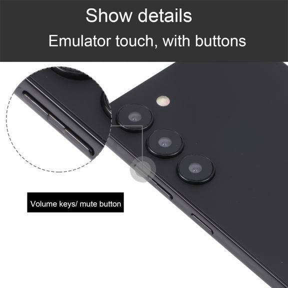 For Samsung Galaxy S23 5G Black Screen Non-Working Fake Dummy Display Model(Black)