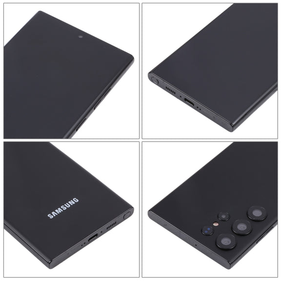 For Samsung Galaxy S23 Ultra 5G Black Screen Non-Working Fake Dummy Display Model(Black)