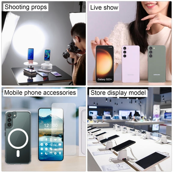 For Samsung Galaxy S23+ 5G Color Screen Non-Working Fake Dummy Display Model(Lavender Purple)
