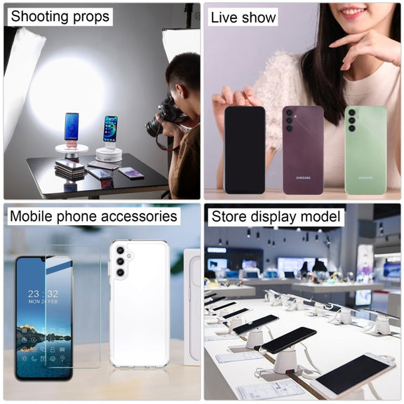 For Samsung Galaxy A14 5G Black Screen Non-Working Fake Dummy Display Model (Silver)