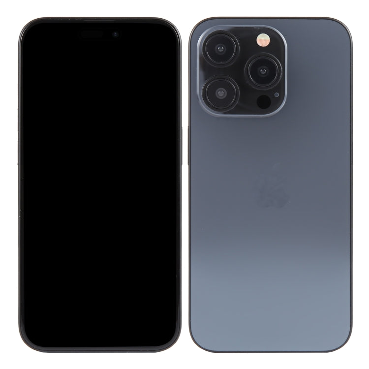 For iPhone 15 Pro Max Black Screen Non-Working Fake Dummy Display Model  (Black)