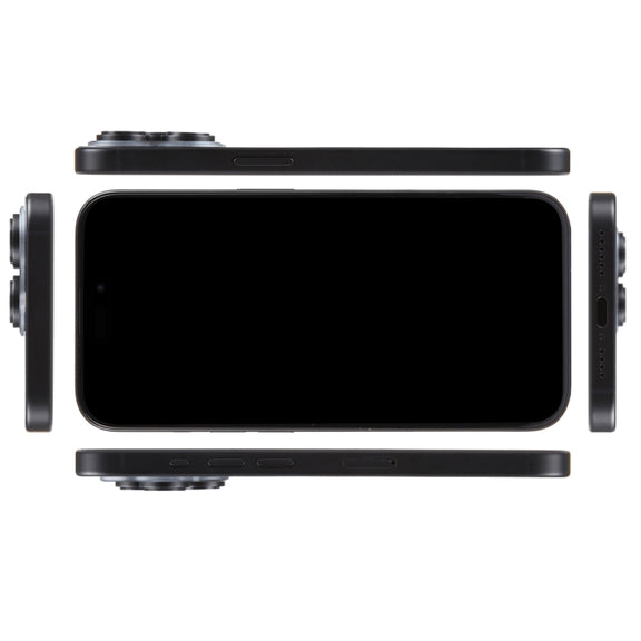 For iPhone 15 Pro Max Black Screen Non-Working Fake Dummy Display Model  (Black)