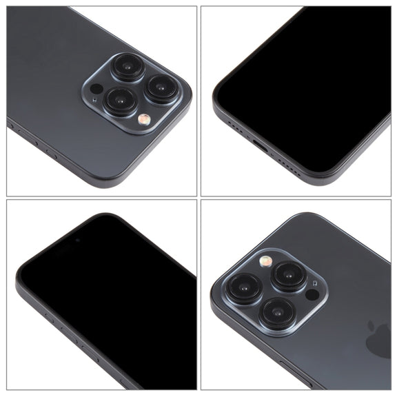 For iPhone 15 Pro Max Black Screen Non-Working Fake Dummy Display Model  (Black)