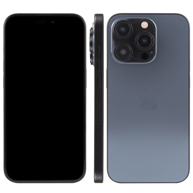 For iPhone 15 Pro Max Black Screen Non-Working Fake Dummy Display Model  (Black)