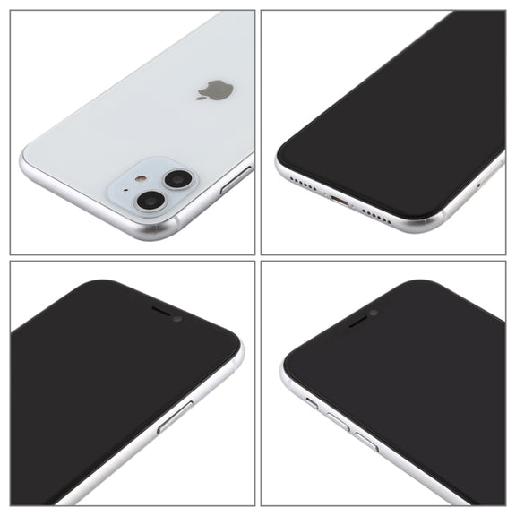 For iPhone 11 Black Screen Non-Working Fake Dummy Display Model (White)