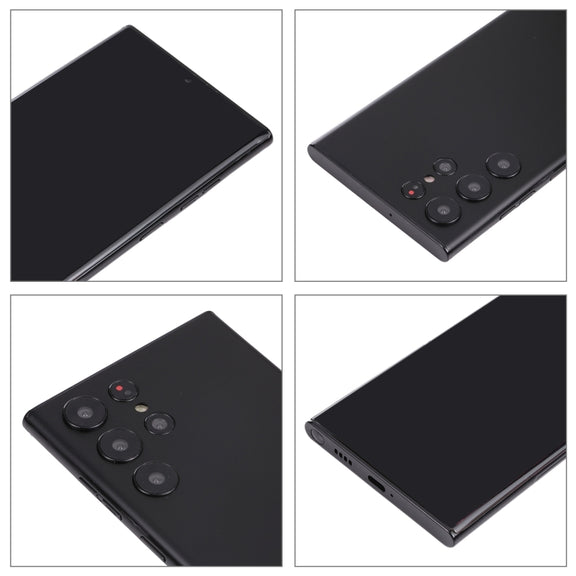 For Samsung Galaxy S22 Ultra 5G Black Screen Non-Working Fake Dummy Display Model(Black)