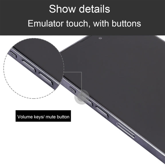 For iPhone 14 Pro Black Screen Non-Working Fake Dummy Display Model (Space Black)