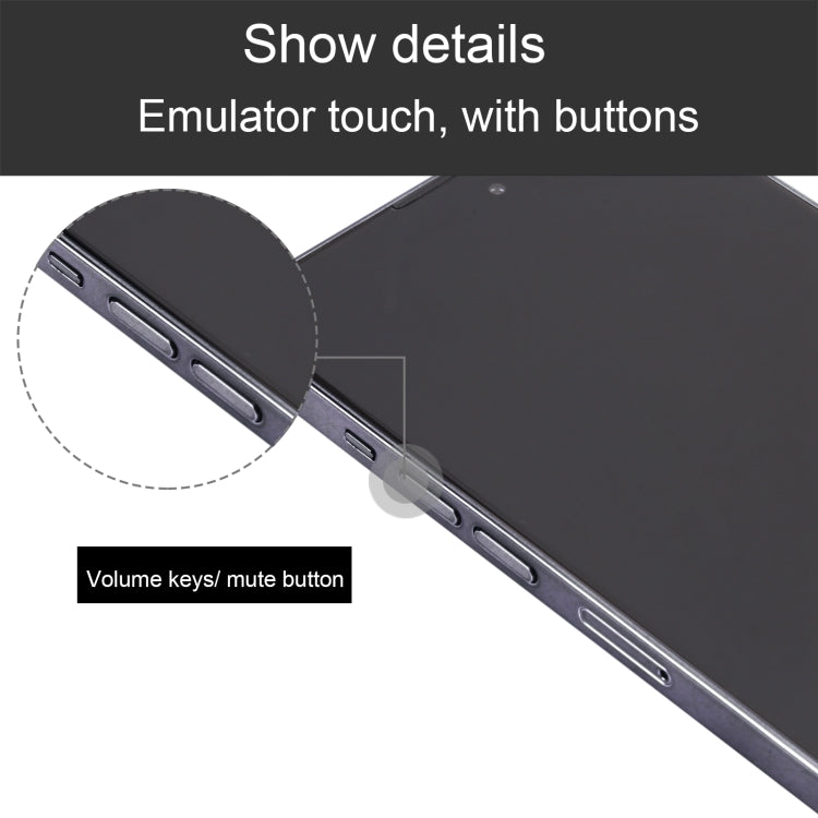 For iPhone 14 Pro Black Screen Non-Working Fake Dummy Display Model (Space Black)