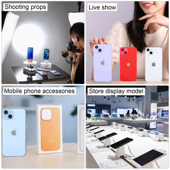 For iPhone 14 Plus Black Screen Non-Working Fake Dummy Display Model(Red)