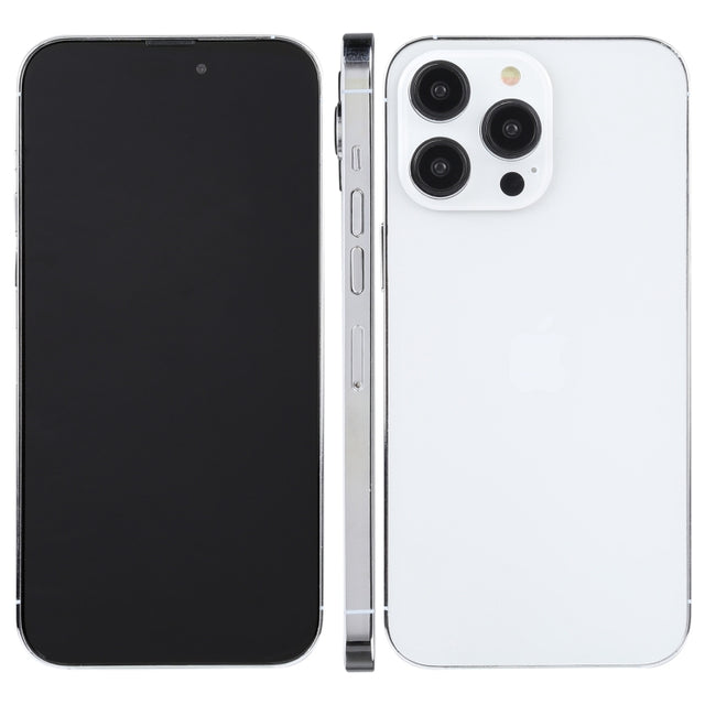 For iPhone 14 Pro Max Black Screen Non-Working Fake Dummy Display Model(Silver)